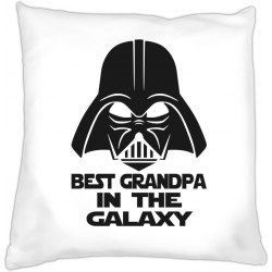 Poduszka na dzień dziadka Best grandpa in the galaxy